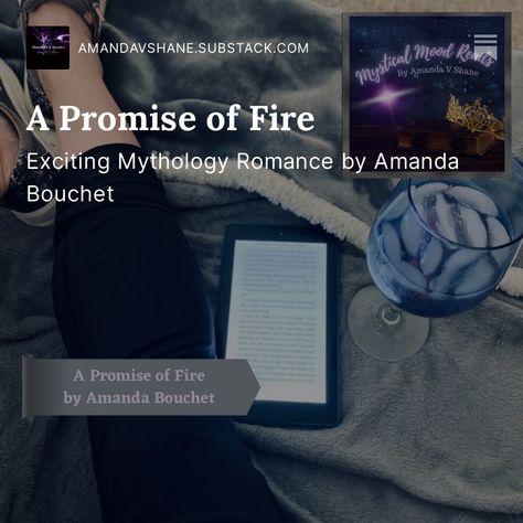 I have a new book mention up on Monsters & Mystics today! It’s under the “Mystical Mood Reads” section of my #Substack and features @amandabouchetauthor ‘s Promise of Fire from her incredible Kingmaker Chronicles series. ❤️‍🔥 . Click on the Monsters link in my bio to read my thoughts on this mythology based fantasy romance. Kingmaker Chronicles, A Promise Of Fire, Strong Female Lead, Steamy Romance, Romantic Fantasy, Maybe Someday, Strong Female, High Fantasy, Fantasy Romance