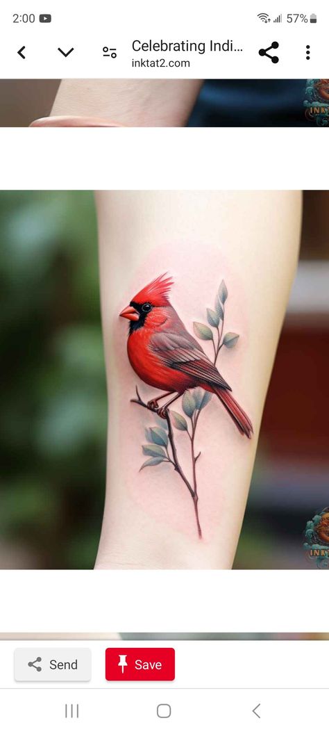 Cardinal Ankle Tattoo, Delicate Cardinal Tattoo, Cardinal Tattoo Memorial Mom, Dainty Cardinal Tattoo, Red Cardinal Tattoo, Cardinal Tattoo Memorial, Cardinal Bird Tattoos, Red Cardinal Tattoos, Small Cardinal Tattoo