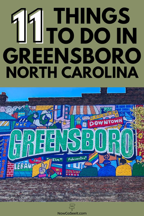 All the best things to do in Greensboro, NC, including family-friendly parks and fun attractions. Discover top things to do in downtown Greensboro for all ages. Downtown Greensboro Nc, Things To Do In Greensboro Nc, Greensboro Nc Things To Do In, Greensboro North Carolina, Greensboro Nc, North Carolina Travel, North Carolina, Fun Things To Do, Things To Do