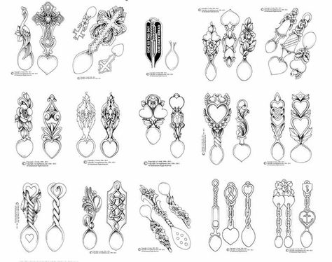 Love spoons Welsh Spoon Tattoo, Welsh Love Spoon Tattoo, Love Spoon Tattoo, Celtic Cross Meaning, Spoon Tattoo, Welsh Love Spoons, Love Spoons, Shepherds Hut, Celtic Cross