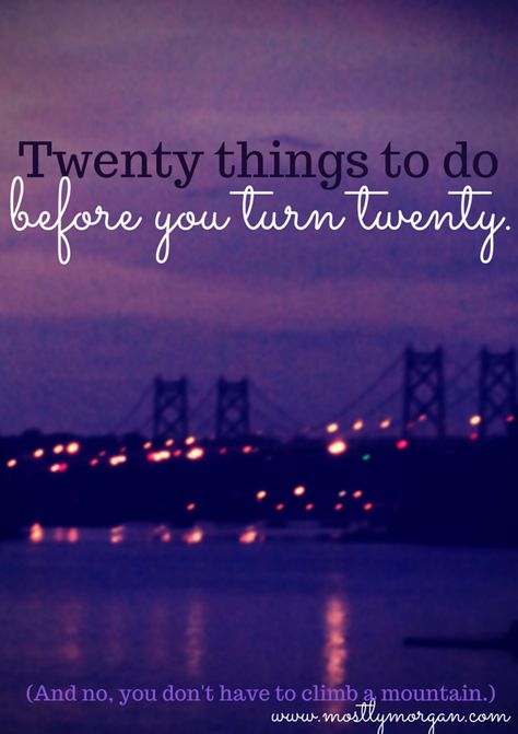 As a teenager, my twenties seem so far away. But in reality they are creeping up on me faster than I would like! So I came up with a list of twenty things to do before I turn twenty - are any of these goals on your bucket list? College Bucket List, Bucket List Holidays, Bucket List For Teens, Turning 20, 100 Things To Do, Adventure Bucket List, Bucket Lists, Summer Bucket Lists, College Fun