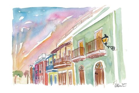 New Drawing Ideas, China Shanghai, Famous Cities, Colored Pencil Art, New Drawing, Women Painting, Art City, San Juan Puerto Rico, Etsy Art