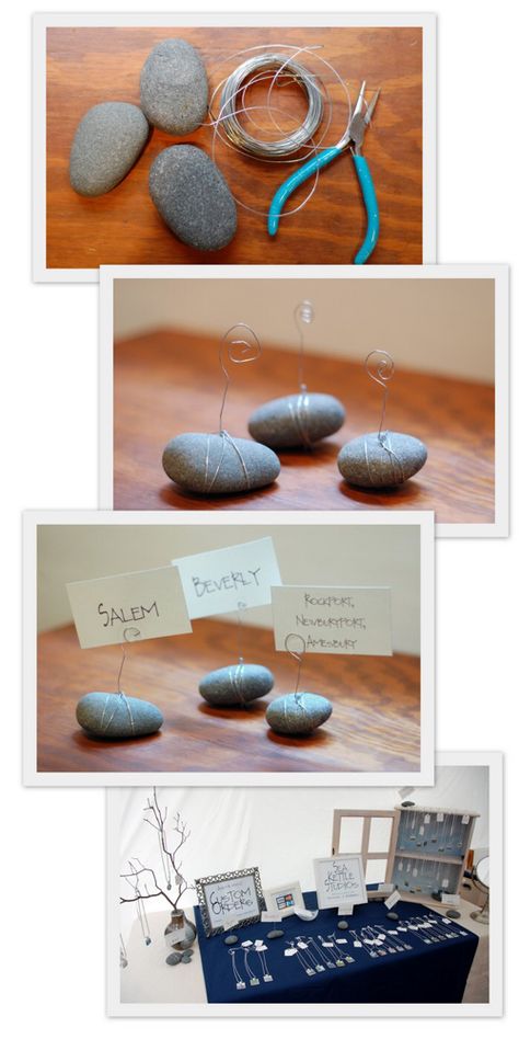 sea kettle diaries: Sea Stone Paper/Photo Stands Craft Table Display, Craft Stall Display, Jewerly Display, Market Stall Display, Craft Fair Booth Display, Stall Display, Craft Market Display, Vendor Displays, Decoration Vitrine