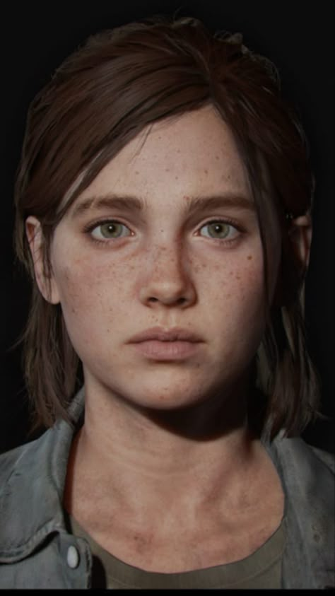 Ellie Williams Drawing Reference, Ellie Williams Front Profile, Bella Ramsey The Last Of Us, Ellie The Last Of Us 2, Bella Ramsey Icons, Last Of Us Concept Art, Ellie Icons, The Last Of Us Fanart, Ellie Cosplay