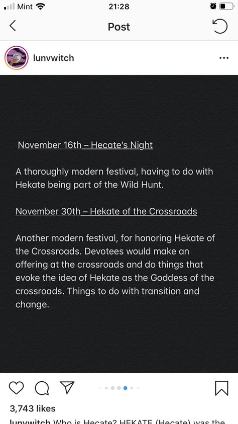 Night Of Hecate, Hekate Night, Hecates Night, Hecate Worship, Hellenic Witchcraft, Goddess Hekate, The Wild Hunt, Goddess Hecate, Hecate Goddess