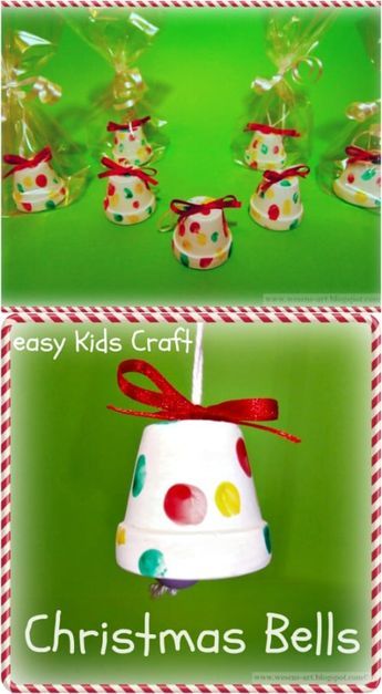 Pot Christmas Decorations, Making Decorations, Christmas Crafts For Toddlers, Christmas Crafts For Kids To Make, Dollar Store Hacks, Diy Christmas Decorations, Family Diy, Preschool Christmas, Happy Design