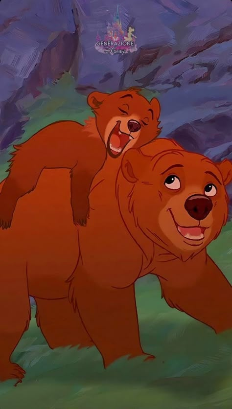 Brother Bear Wallpaper Aesthetic, Brother Bear Wallpaper, Koda Brother Bear, Brother Bear Kenai, Kenai Brother Bear, Brother Bear Art, Disney Brother Bear, The Lion King Characters, Dibujos Toy Story