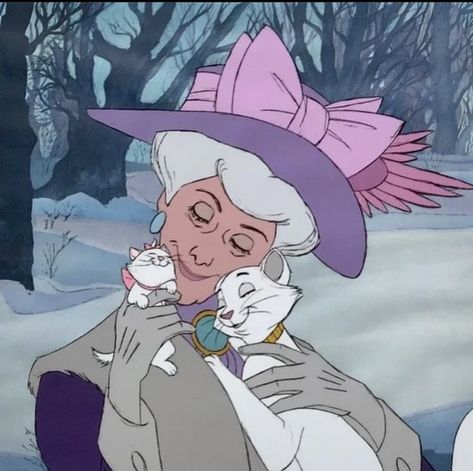 Adelaide Bonfamille, Madame Adelaide Bonfamille, Madame Adelaide, 1970 Art, Aristocats Marie, The Aristocats, Marie Aristocats, Miss Kitty, Alley Cat