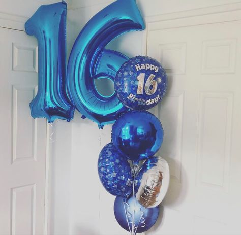 Happy Birthday 16 Boy, Hello 16, Boy 16th Birthday, 16th Birthday Decorations, 16 Balloons, Happy Birthday Boy, Boy Birthday Decorations, Whatsapp Wallpaper Cute, Happy 16th Birthday