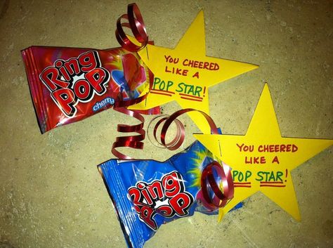 cheerleading ideas for football treats | CHEER TREATS from Team Mom! Cheerleading Treats, Cheerleading Snacks, Cheer Snacks, Cheer Treats, Cheer Competition Gifts, Cheer Banquet, Youth Cheer, Cheer Team Gifts, Cheer Spirit