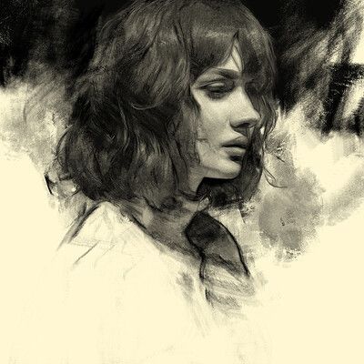 John Fenerov, Brushes For Photoshop, Cnc Art, Human Figure Drawing, Charcoal Portraits, Charcoal Art, Portrait Sketches, Chibi Drawings, Sketch Painting