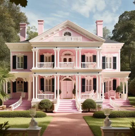 Barbie's dreamhouse looks VERY different in every state (50 Photos) Barbie Dreamhouse Aesthetic, Barbie House Aesthetic, Barbie House Ideas, Barbie Dream House Aesthetic, Aesthetic Barbie, Barbie Houses, Barbie Dreamhouse, Pink Stuff, Barbie Doll House