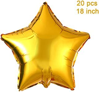 Amazon.com: star balloon Retirement Party Sign, Kids Party Balloons, Balloons For Birthday, Balloon Pictures, Gold Wedding Decorations, Baby Shower Fun, Mylar Balloons, Helium Balloons, 9th Birthday