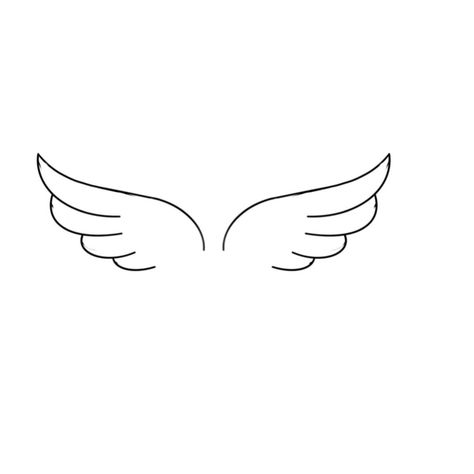 Wings Line Tattoo, Tiny Wings Tattoo, Minimal Angel Wings Tattoo, Simple Angel Wing Tattoo, Angel Wing Fine Line Tattoo, Angel Wing Small Tattoo, Wings Minimalist Tattoo, Angel Wings Fine Line Tattoo, Small Wings Tattoo Design