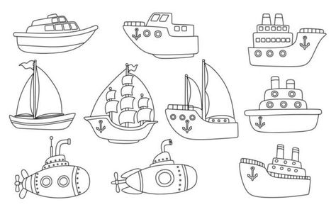 Set of Transport icons Drawing illustration Hand drawn doodle 5464160 Vector Art at Vecteezy Trip Doodle, Line Doodles, Art Camp, Camping Art, Black Line, The Black, Vector Art, Hand Drawn, Vector Free