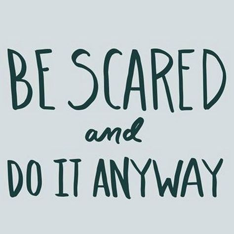 Even if you are afraid of what the future holds, that doesn't mean that you shouldn't go for it! ⠀ ⠀ You've got this, my friend! Great Inspirational Quotes, Robert Kiyosaki, Positive Quotes For Life, Powerful Quotes, Inspirational Quotes Motivation, Woman Quotes, Great Quotes, Inspiring Quotes, Inspirational Words