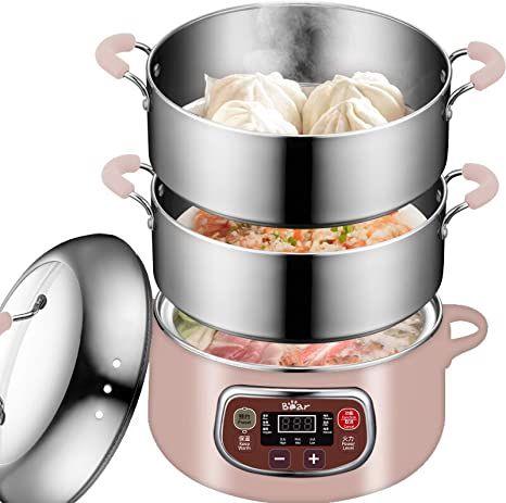 Electric Food Steamer, Steam Cooker, Electric Steamer, Stackable Baskets, Food Steamers, Breakfast Maker, Food Steamer, Vegetable Steamer, Steam Recipes