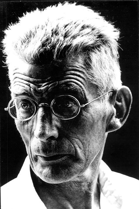 Samuel Beckett by Steve Schapiro. New York, 1964. Steve Schapiro, Samuel Beckett, Writers And Poets, Corte De Cabelo Masculino, Book Writer, Black And White Portraits, 인물 사진, The New Yorker, Famous Faces