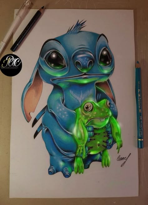 Prismacolor Drawing, Prismacolor Art, Colored Pencil Artwork, Stitch Drawing, Disney Art Drawings, Modern Art Paintings, Pencil Art Drawings, Realistic Art, Color Pencil Art