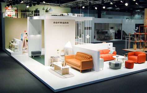 Furniture Exhibition Design, Furniture Showroom Interior Design, Furniture Store Interior, Furniture Exhibition, Interior Design Exhibition, Furniture Store Design, Stand Feria, Furniture Lamps, Scandinavian Furniture Design