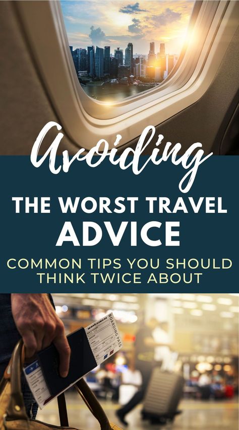 Ready to hit the road but feeling swamped by all the do’s and don’ts coming at you from every direction? This travel guide is all about calling out the bad travel advice that can turn your dreams of adventure into a bit of a bummer. From planning problems to budgeting boo-boos, these travel tips will help you avoid common travel mistakes and make the most out of your travel. | travel tips and tricks | travel hacks | how to plan travel | best travel ideas | travel dos and donts | travel ideas Travel Hacks Airplane, Travel Tips And Tricks, Smart Packing, Packing List For Vacation, Travel Planning, Packing Tips For Travel, Planning Tips, Travel Hacks, Free Travel