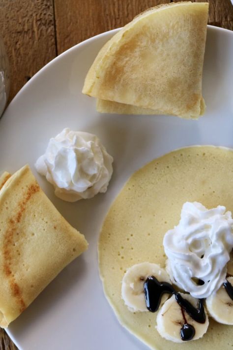 Joanna Gaines's Crepes Recipe Joanna Gaines Recipes, Macerated Strawberries, Crepe Recipe, Crepes Recipe, Australia Food, Popsugar Food, Crepe Cake, Zucchini Bread Recipes, Crepe Recipes