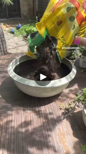 4.5K views · 112 reactions | Our twist on the viral Tiki Torch Planter 🌿

All you need to make your own: 2 planters (one big, one small), Soil, Rock, Tiki Jar, Tiki Fuel, and plants... | By Prairie GardensFacebook Tiki Torch Planter, Tiki Torches, Patio Deck, Patio Decor, Soil, Make Your Own, Fuel, Make Your, Twist