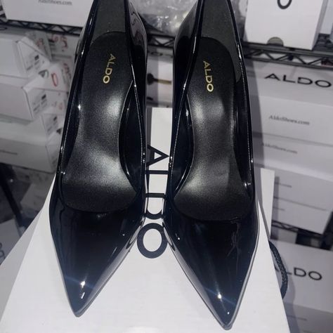 Brand New Aldo Heel Multiple Sizes! 100% Authentic Guaranteed Or Your Money Back! Will Ship Same Day If Not The Next Day! Aldo Heels, Aldo Shoes, Black Heels, Shoe Brands, Black Color, Shoes Women Heels, Shoes Heels, Brand New, Women Shoes