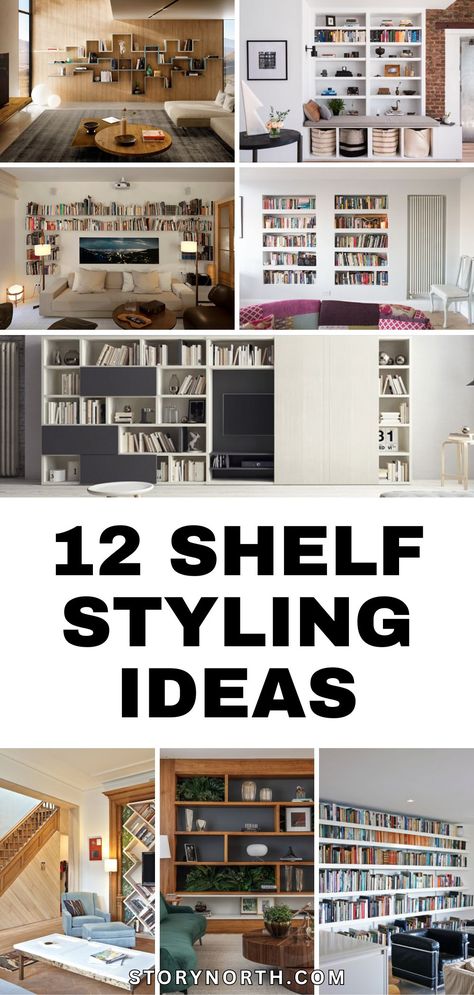 Save this pin for creative shelf decor inspiration to elevate your living space! Discover unique styling ideas to showcase your personality and make your living room pop. #HomeDecor #ShelfStyling #LivingRoomIdeas Floating Shelves For Books Living Room, Half Wall Ledge Decorating Ideas, Shelf Styling Ideas, Recessed Shelving, Living Room Pop, Wall Ledge, Floating Shelves Living Room, Narrow Shelves, Unique Styling