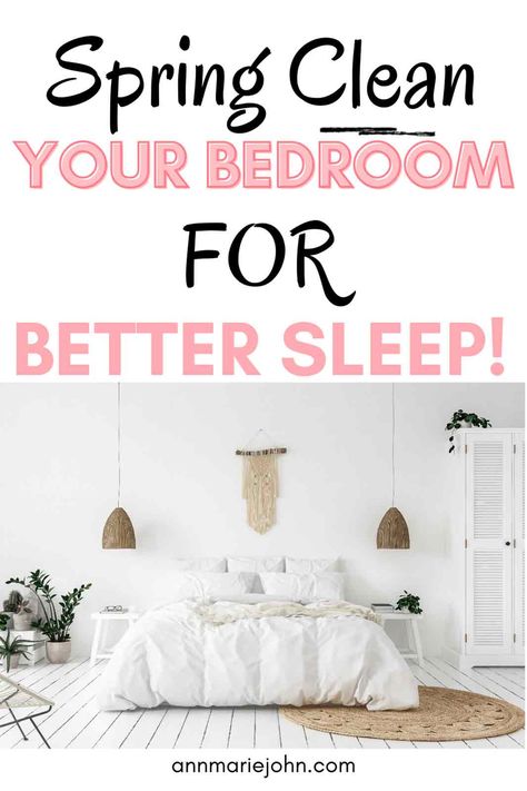 Spring Clean Your Bedroom for Better Sleep Spring Clean Bedroom, Bedroom Spring Cleaning, Spring Cleaning Bedroom, Cleaning Bedroom, Modular Closets, Dust Bunnies, Clean Space, Start Cleaning, Spring Clean