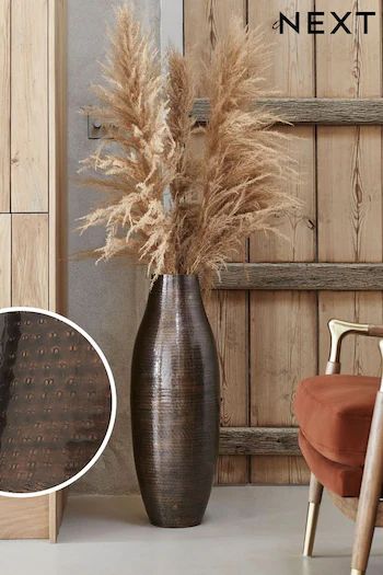 Autumn Decorations | Autumn Home Decor | Next UK Large Floor Vase Decor, Floor Vase Arrangement, Floor Vase Decor, Tall Flower Vase, Large Floor Vase, Big Vases, Pampas Grass Decor, Copper Decor, Wood Pumpkins