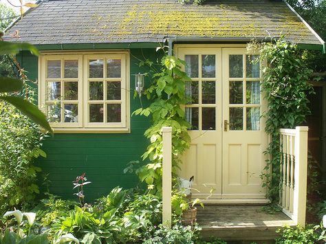 Small Cottages, House Shed, Potting Sheds, Potting Bench, Garden Sheds, She Sheds, Garden Studio, Garden Buildings, Garden Office