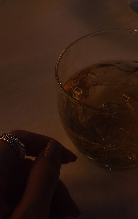 whiskey on the rocks - aesthetic  - drinks - ice cubes - jewelry - ring Whiskey Glasses Aesthetic, Glass Of Alcohol Aesthetic, Whiskey On The Rocks Aesthetic, Glass Of Whiskey Aesthetic, Old Fashioned Drink Aesthetic, Drinking Whiskey Aesthetic, Whiskey Girl Aesthetic, Whiskey Sour Aesthetic, Whiskey Aesthetic Dark