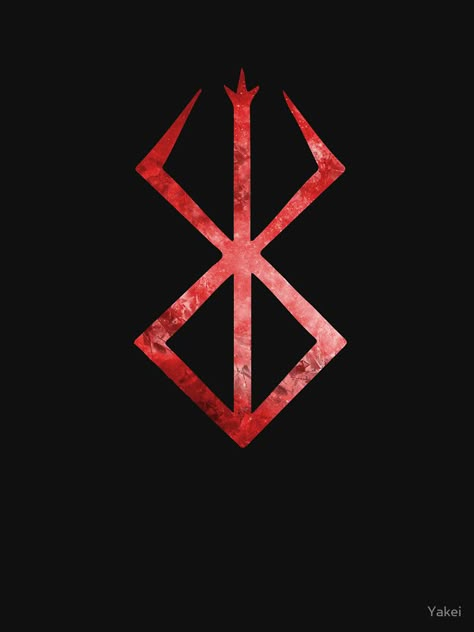 Berserk Berserker Tattoo, Modern Beach House Decor, Berserk Anime, Viking Symbol, Symbol Tattoo, Muster Tattoos, Norse Tattoo, Symbol Tattoos, Viking Symbols