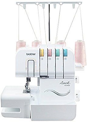 Amazon.com: Brother Serger, 1034DX, 3/4 Thread Serger with Differential Feed, 3 or 4 Thread Capability, 1, 300 Stitches Per Minute, Color-Coded Threading Guides Brother 1034d, Blind Hem Stitch, Serger Thread, Overlock Machine, Serger Sewing, Sewing Room Decor, Sewing Machine Needles, Sewing Rooms, Sewing Thread