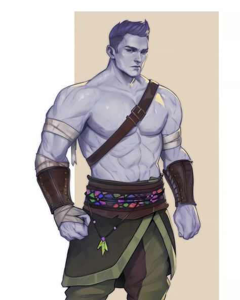 Arik, Earth Genasi Barbarian Genasi Barbarian, Earth Genasi, Barbarian Dnd, Dnd Races, Dungeons And Dragons Classes, Dungeons And Dragons Characters, Dnd Art, Character Poses, Fantasy Rpg