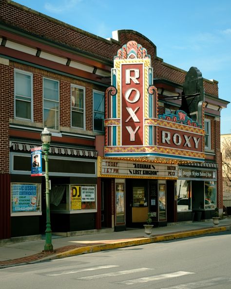 Northampton, Pennsylvania Roxy Theater, Allentown Pennsylvania, Rail Transport, Movie Theaters, Lehigh Valley, Hotel Motel, White Car, Posters Framed, City Car