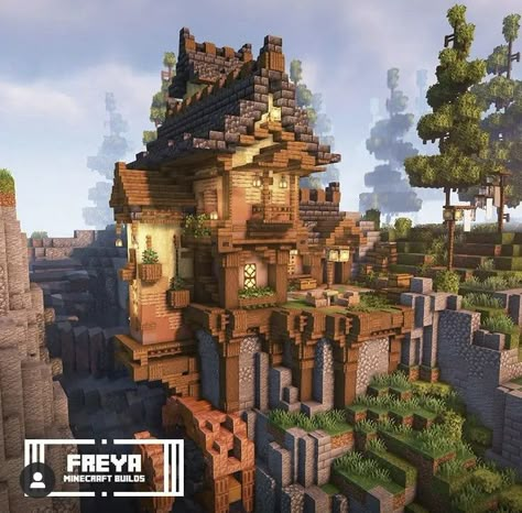 Minecraft Mega Base Ideas Survival, Survival Builds, Medieval Builds, Ninetales Pokemon, Mega Base, Server Ideas, Build Minecraft, Minecraft Steampunk, Medieval House