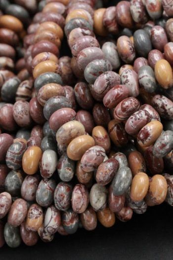 Shop Jasper Rondelle Beads! Natural Sonora Dendritic Rhyolite 6mm Roundel Beads 8mm Rondelle Beads High Quality Rare Earthy Jasper From Mexico 16" Strand | Natural genuine rondelle Jasper beads for beading and jewelry making.  #jewelry #beads #beadedjewelry #diyjewelry #jewelrymaking #beadstore #beading #affiliate #ad Beads For Sale, Bead Store, Jasper Beads, Diy Jewelry, Beaded Jewelry, Jewelry Making, Fruit, Beads