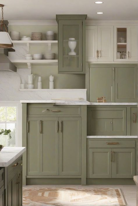 kitchen remodeling,custom cabinetry,melamine cabinets,modern kitchen design 2025 Kitchen Cabinet Trends Color, Kitchen Cabinet Trends, Accent Wall Paint, Eclectic Kitchen, Green Cabinets, Stunning Kitchens, Kitchen Cabinet Colors, Black Cabinets, Kitchen Inspiration Design