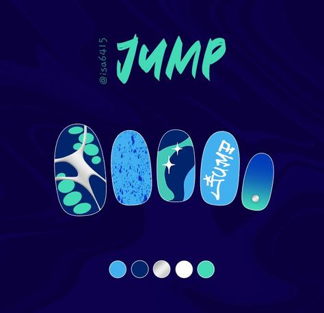 P1harmony 'JUMP' MV comeback nail art - HARMONY: All In Kpop Nail Inspiration, Nail Kpop Inspired, P1harmony Inspired Nails, P1harmony Nails Designs, P1harmony Tattoo Ideas, K Pop Inspired Nails, P1harmony Nails, P1harmony Tattoo, Kpop Nails Inspired