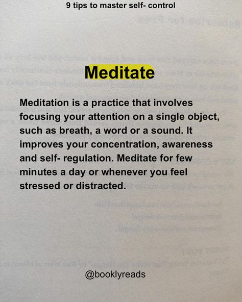 ✨Self- control is the key to your personal success and emotional well- being. Why you should master self- control? 📍By mastering it, you can gain the power to make thoughtful decisions. 📍You will learn to Resist short- term temptations, and maintain focus on your long- term goals. 📍It allows to respond rather than react, fostering resilience in the face of challenges and setbacks. 📍Without self- control, you risk being driven by impulses and emotions, which can lead to regret and missed... How To Gain Self Control, Long Term Goals, Personal Success, Self Control, Focus On Yourself, Emotional Wellness, Real Quotes, Book Review, Bollywood Actress