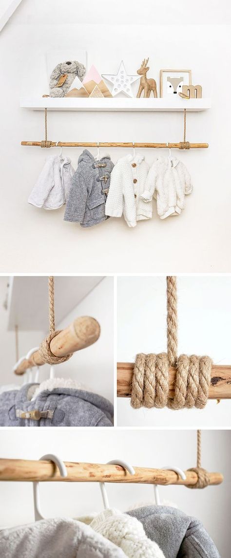 Baby Room Boy, Lack Shelf, Diy Baby Clothes, Clothes Rail, Baby Diy, Project Nursery, Baby Bedroom, Nursery Inspiration, Baby Decor