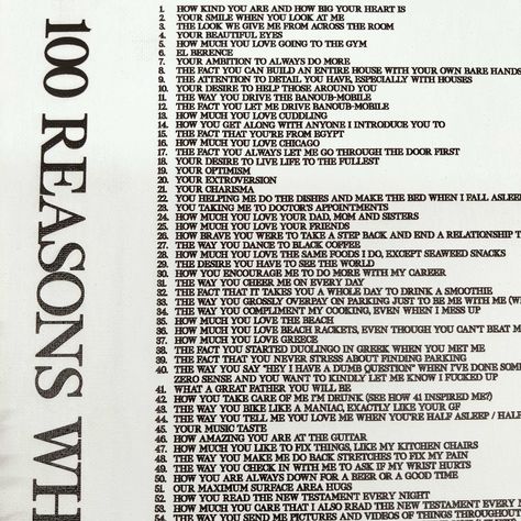 Surprise your beloved with a one-of-a-kind gift that speaks straight to their heart! 💞 Our customizable canvas features “100 reasons why I love you” and can be tailored to fit your personal style. Whether you’re celebrating a milestone anniversary, a birthday, or just because, this thoughtful gift is sure to be treasured. 🥰 #customgifts #loveletter #relationshipgoals #personalizedgifts #loveisinthedetails #customizablecanvas #love #giftideas 30 Reasons Why I Love You, 100 Reasons Why I Love You, Reasons Why I Love You, Why I Love You, Going To The Gym, Just Because, Love Letters, Relationship Goals, Customized Gifts