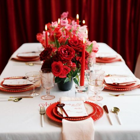 A bold wedding tablescape makes a statement—it says sophisticated, passionate, and unforgettable. Designed with intentional details like candlelit accents, luxe textures, and striking florals, this palette is perfect for couples looking to create a warm, immersive tablescape. At Lavish Haus Events, we bring wedding visions to life through intentional planning and design. Visit the link to learn more about our services. 
@lavishhausevents
@ellestudios
@kraftandcompany
@spoon.and.salt
@themodernbakery
@jennifersofiastudios
#LavishHausEvents #WeddingTablescape #LuxuryWeddingDesign #RedWeddingPalette #BoldWeddingPalette #PhiladelphiaWeddingPlanner #WeddingInspo Intentional Planning, Sophisticated Color Palette, Wedding Tablescape, Philadelphia Wedding, Wedding Tablescapes, Red Wedding, Our Services, Luxury Wedding, Tablescapes