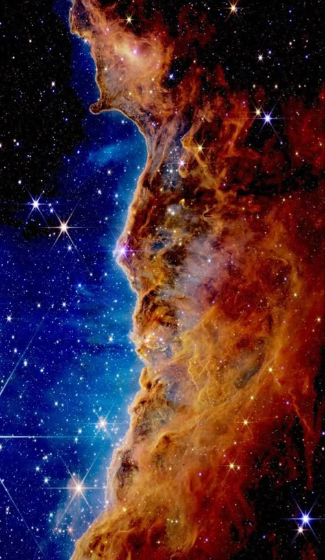 Cosmic Cliffs, Hubble Space Telescope Pictures, Outer Space Wallpaper, Cars Anime, Anime Nature, Telescope Images, Astronomy Pictures, Carina Nebula, Galaxy Images