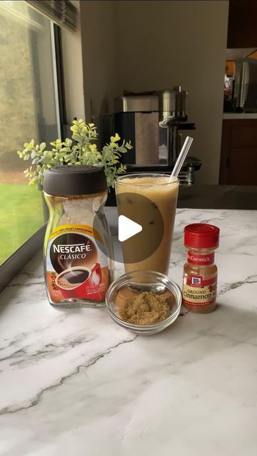 mel on Instagram: "Shaken brown sugar espresso with oat milk~ part 2 of the easy home cafe recipes! this recipe is super easy and does not need any fancy syrups. 

Recipe:
~ 2 tsp of instant coffee 
~ 3 tsp of brown sugar
~ 4 tbsp of water 
~ cinnamon 
~ ice
~ milk

#coffee #coffeerecipes #shakenespresso #coffeelovers #homecafe #homebarista #morningcoffee #coffeegram" Braised Fish Recipe, Brown Sugar Espresso, Brown Sugar Coffee, Instant Coffee Recipes, Braised Fish, Asian Drinks, Cafe Recipes, Infused Waters, Instagram Recipes