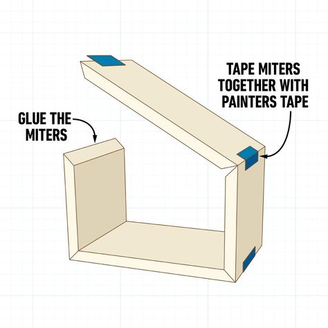 How to Make a Simple Wooden Box | DIY Done Right Wooden Box Build, Diy Wood Box Ideas, Wooden Box Designs Diy, How To Make A Wooden Box Diy, Wooden Keepsake Boxes Diy, Diy Wooden Box With Lid, Diy Wood Box With Lid, Diy Keepsake Box Ideas, Screw Storage Ideas