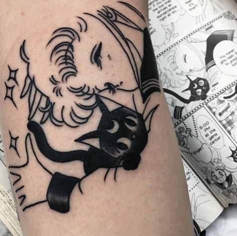 Tove Lo Tattoo, Ascension Tattoo, Luna Tattoo, Sailor Moon Tattoo, 4 Tattoo, Aesthetic Tattoo, Dream Tattoos, Anime Tattoos, Piercing Tattoo