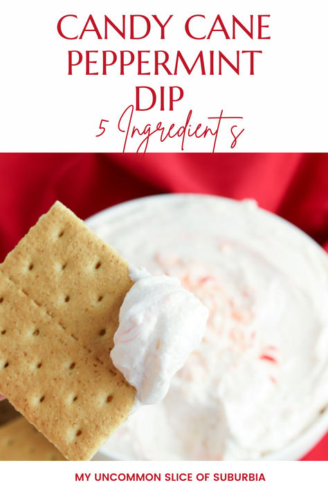 The holiday season is all about spreading joy, love, and of course, delicious treats. What better way to do just that than by whipping up a delightful, 5-ingredient dessert that will have your friends and family asking for more! My easy Peppermint Candy Cane Dip is a festive sweet delight that’s perfect for holiday parties, potlucks, or simply indulging in the comfort of your own home. Peppermint Dessert Dip, Peppermint Desserts Easy, Candy Cane Dip, Peppermint Dip, 5 Ingredient Desserts, Peppermint Dessert, Christmas Dip, Cool Whip Desserts, Peppermint Candy Cane